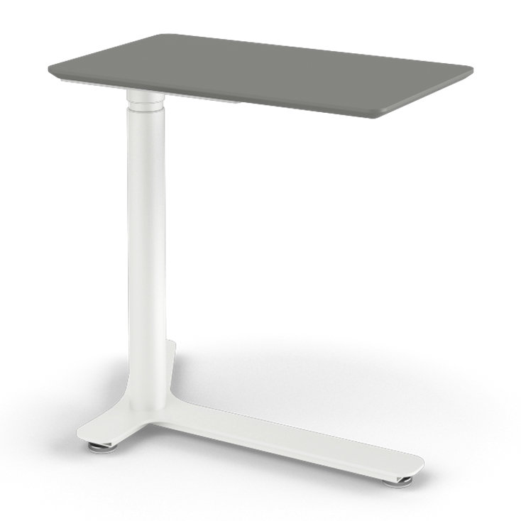 Mini bureau flottant, Bambou / blanc nuage