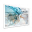 Luxry Blue and Grey Marble Art Ripples - impression sur toile-524695627-500367972-524695634