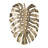 Gold Monstera Leaf Wall Décor-988973649