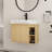 Oakshade 28'' Wall Mounted Single Bathroom Vanity Set with Ceramic Vanity Top-59466786-59466813