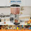 Distributeur de boissons commercial 18L - Machine à thé glacé et à jus, refroidissement rapide, facile à nettoyer, parfait pour les restaurants, les hôtels et les fêtes, 115 V