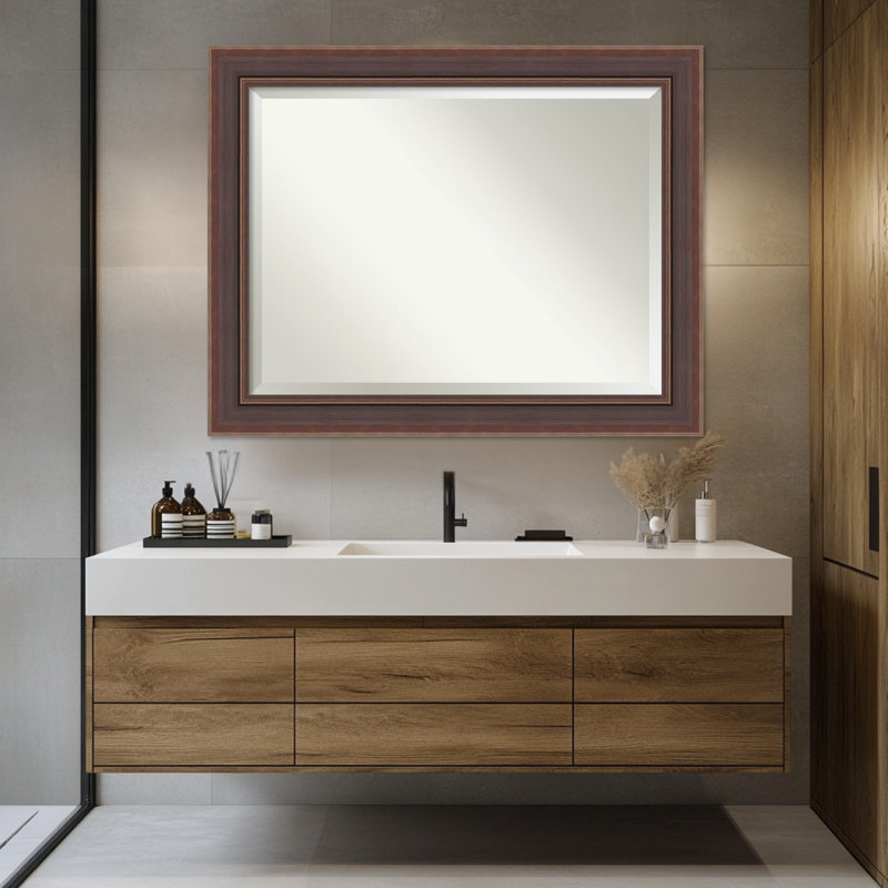 Miroir mural de salle de bain Moab, 37,5 po x 47,5 po
