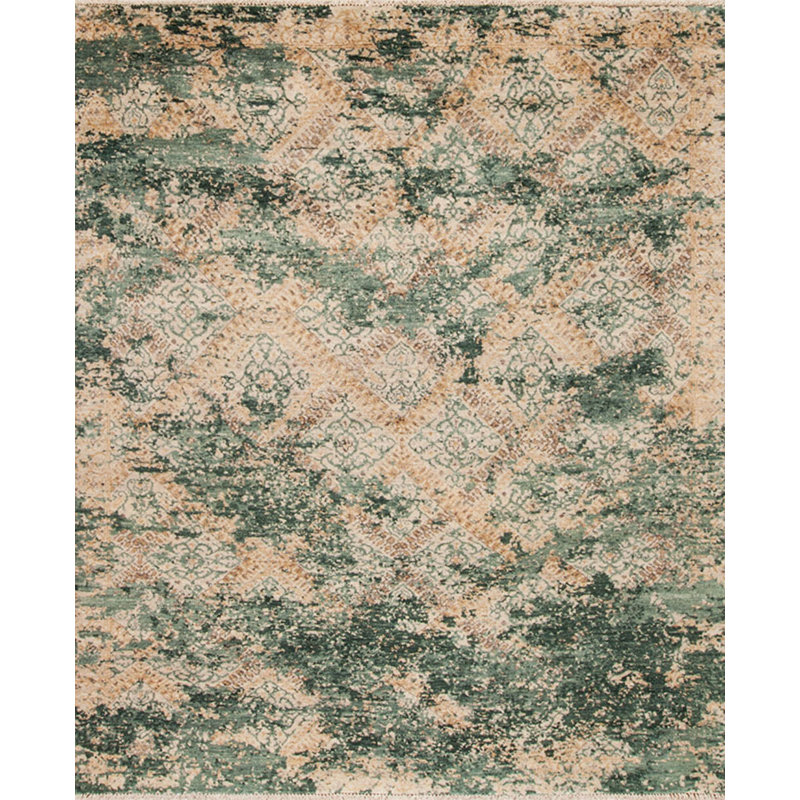 Tuscany Hand Knotted Wool Indoor Rug, Sample 2' x 3'