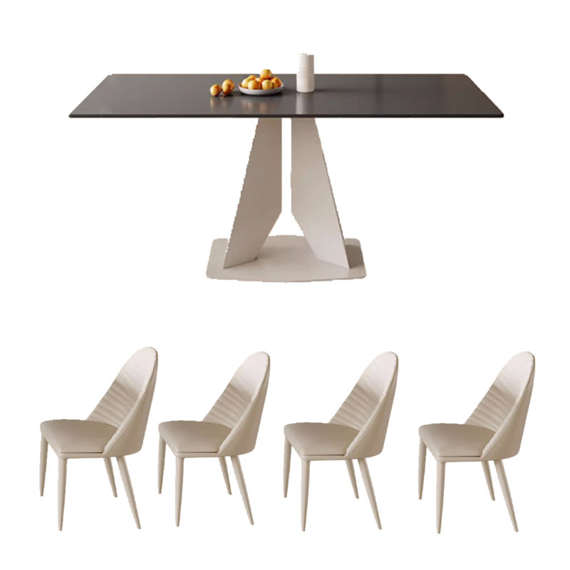 Simple household dining table, 29.53”H x 55.12”L x 31.50”W