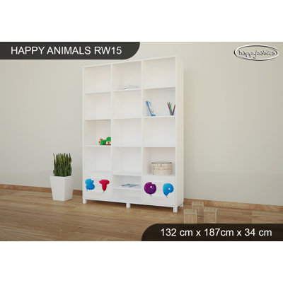 187cm H X 132cm W Kids Bookcase