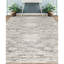 Wool Geometric Area Rug in Gray-771474499