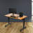 Adjustable Metal Base Standing Desk-60317193-60317195