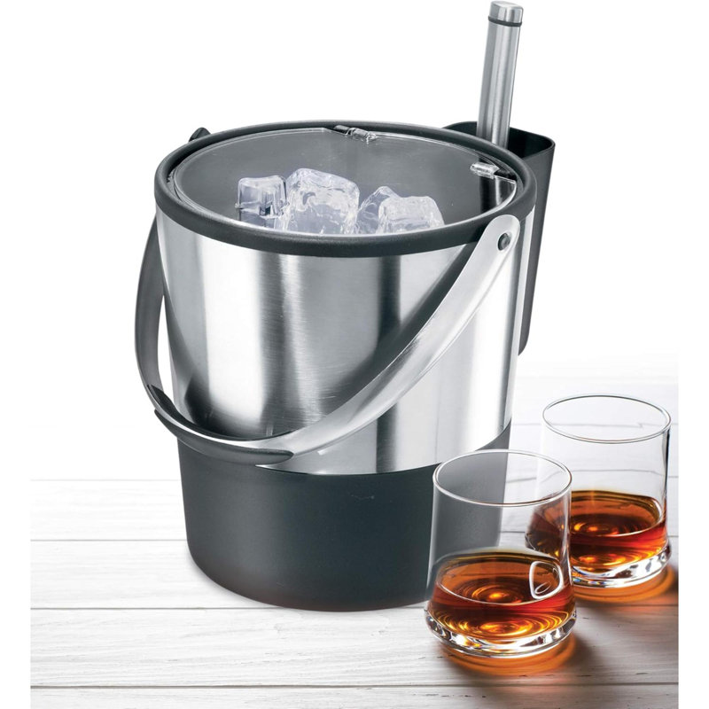 Insulated Ice Quart Stainless Steel