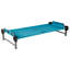 Lit simple pour enfant Disc-O-Bed, lit superposé portatif avec sac de transport, bleu sarcelle