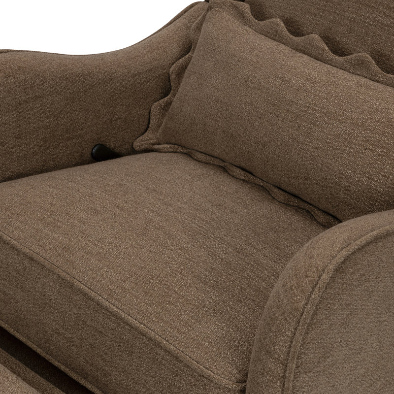 Devon Recliner and Swivel Glider, Performance Truffle