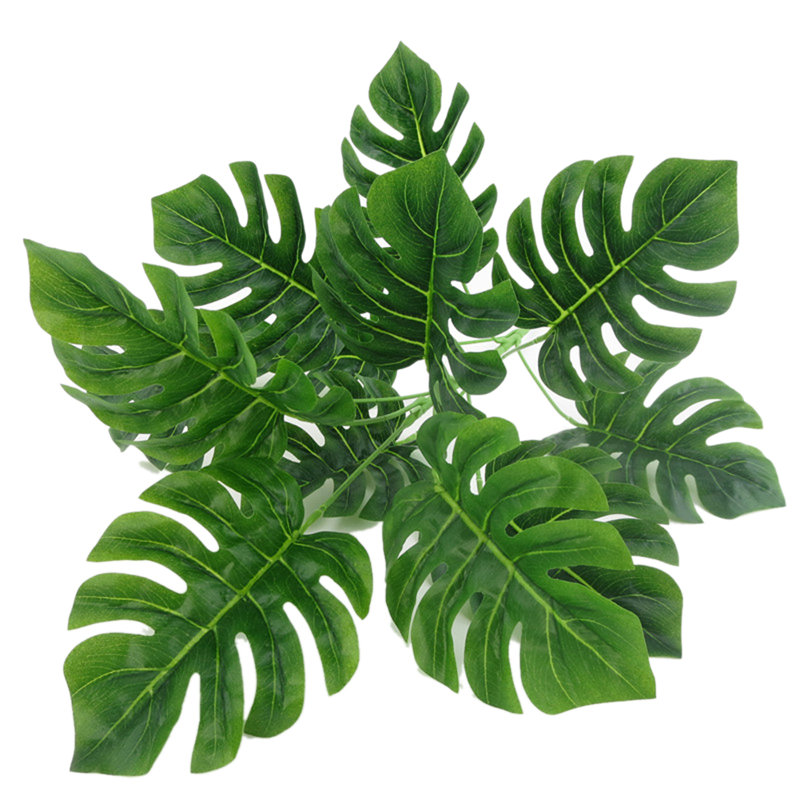 Plante artificielle 6,38 "Monstera, H 6,38 pi x l 6,38 pi x P 2,05 pi
