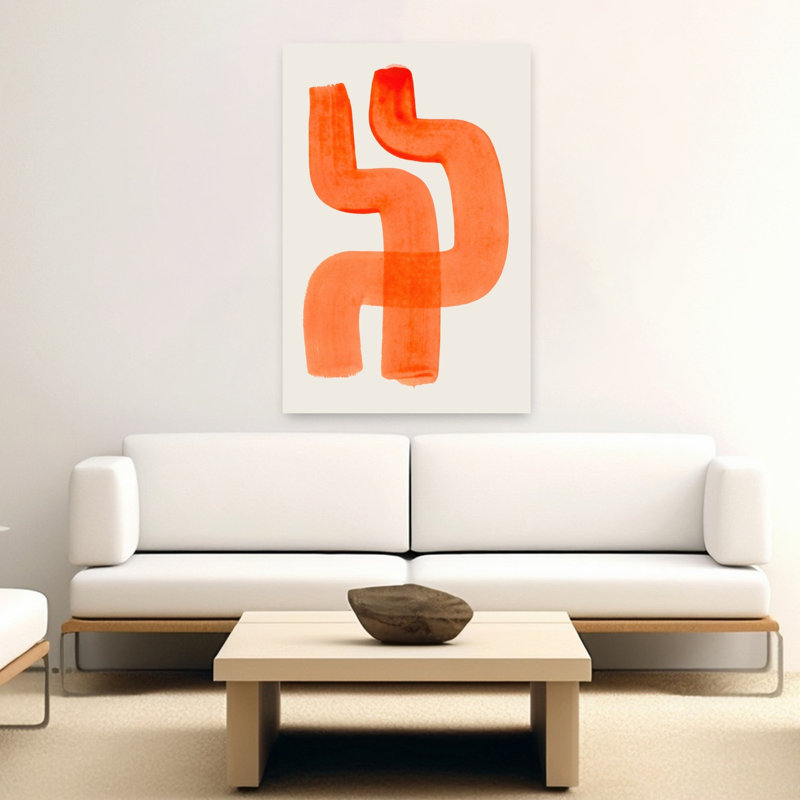 Art contemporain, art contemporain abstrait, H 60 po x l 40 po