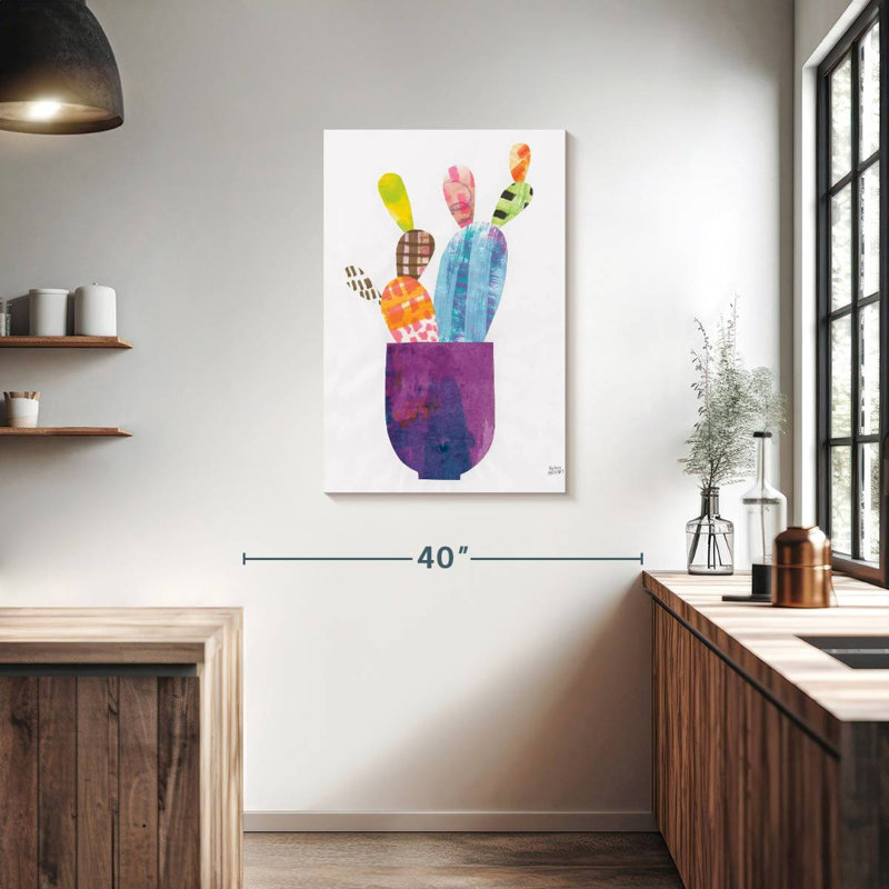 Harnek Collage Cactus II, H 36 po x l 24 po