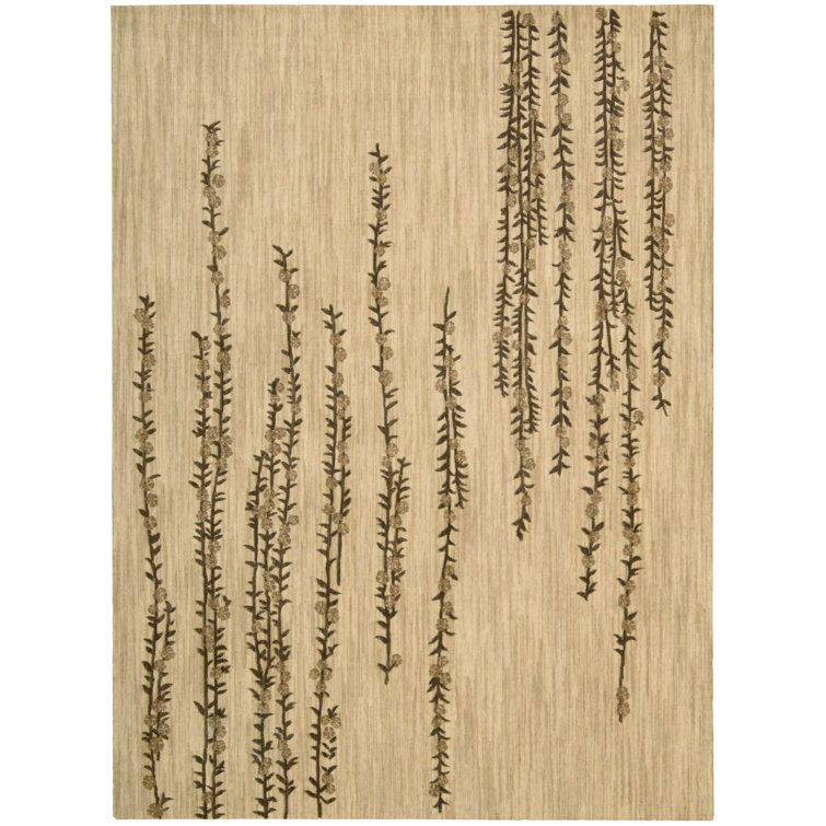 Kindra Wool Floral Indoor Rug