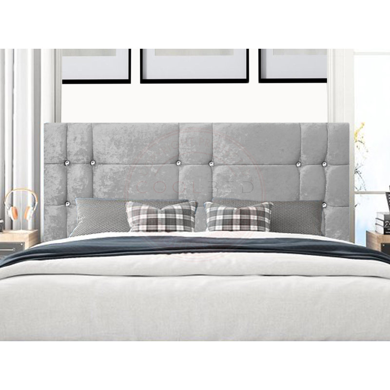 Lechlade Upholstered Headboard, Super King (6'), Cream
