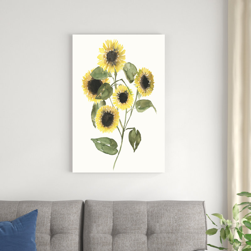 Composition de tournesol II, H 36 po x l 24 po x P 1,25 po