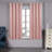 Bursaite 100 Percent Blackout Double Layers Lined Curtain Panel Pair-1142647686-1142647710