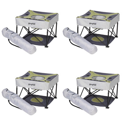 Kids 12'' Adjustable Height Desk Or Activity Chair Chair and Ottoman