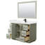 Ensemble de meuble-lavabo simple 48 po avec miroir Strada-97965282-79721143-79721146