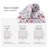 Kasentex Quilt Set - Lightweight Breadspread Coverlet Sets - All Season Bedding - Soft Light Summer Comforter, White Floral-110783975