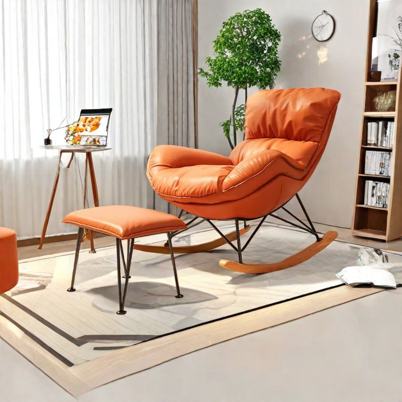 Chaise berçante paresseuse