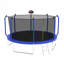 Trampoline 12 pi avec panier de basketball et échelle