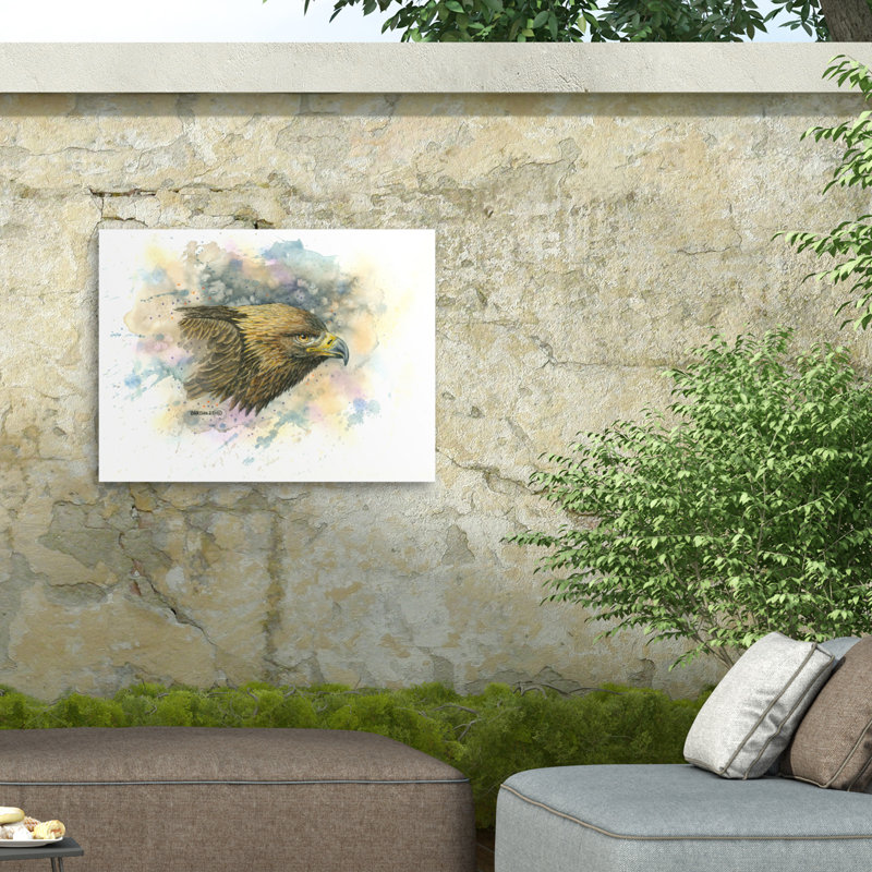 Toile d'extérieur Dave Bartholet Golden Eagle, H 14 po x l 19 po