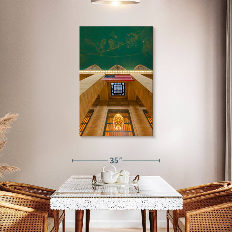Aime Grand Central Station Ceiling, 45" H x 30" W
