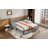 Wooden Extendable Daybed With 2 Storage Drawers-101138812