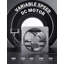 Ventilateur mural iLIVING ILG8SF12V-DC 12 ", obturateur automatique, commandes de température et d'humidité à vitesse variable, moteur à courant continu de 960 pi³ / min à 1 600 tr / min