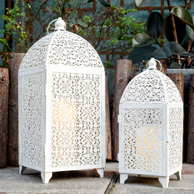 16.5'' H Metal Lantern