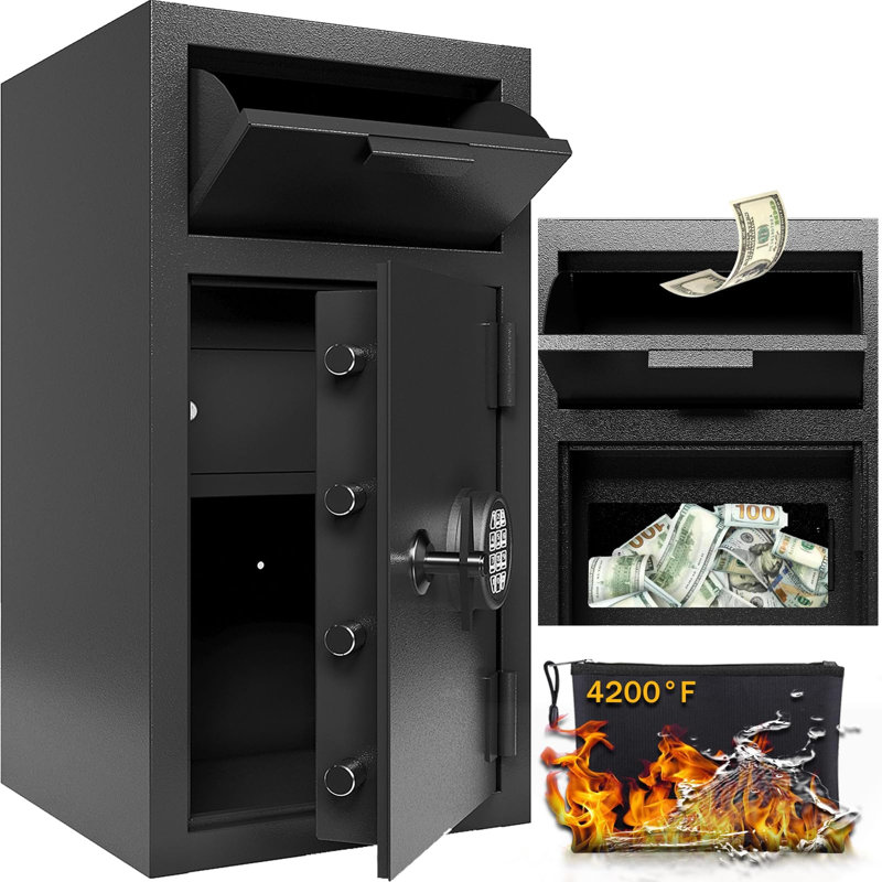 2.6 CUB Depository Drop Safe Fireproof, 17.7