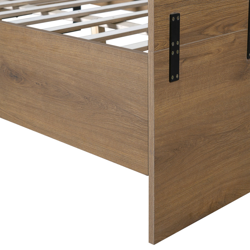 Structure de lit en bois d'ingénierie pour grand lit , Grand