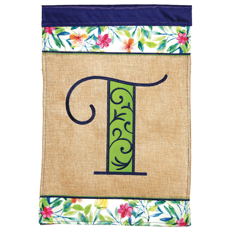 Drapeau de jardin en polyester 2 pi 1 pi 6 po x 1 pi Bitner