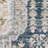 Goulart Textural Distressed Traditional Navy/ Ivory Area Rug-405405659