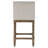 Tamami 26" High Modern Farmhouse Turned Leg Beaded Counter Stool(Set of 3)-99277278-99277279-99277284