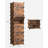 Rectangular Storage Organiser, 10 Slot Modular DIY Storage Shelf Unit, with Doors