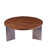 Plateau de table brun / base grise est en rupture de stock sélectionné