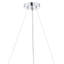 Caskey 3 - Light White Geometric Pendant