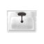 Cheviot Products Évier de salle de bain Essex 24 po avec débordement et base console en métal 31 po-105705579-17756041