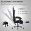LUCKRACER Adjustable Headrest and Reclining PC & Racing Game Chair-113244922-129584377