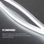 Luminaire suspendu moderne en fil d'aluminium ondulé pour table de salle à manger et comptoir de bar