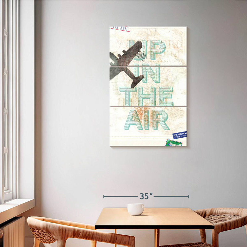 Tergel Up In The Air, 57" H x 36" W