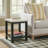 Benniton Marble Top End Table