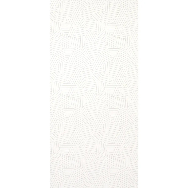 Papier peint à rayures Schumacher x Miles Redd, Grèges