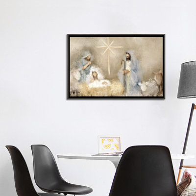 Divine Arrival - Wall Art Print - Framed Canvas