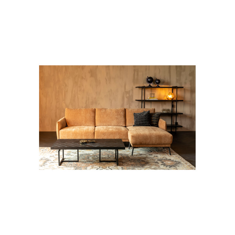Class Solid Wood Coffee Table, Light Brown