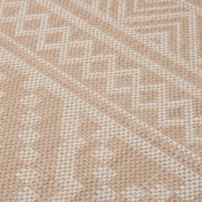 Bealeton Striped Hand Woven Indoor / Outdoor Area Rug, Rectangle 80 x 150cm