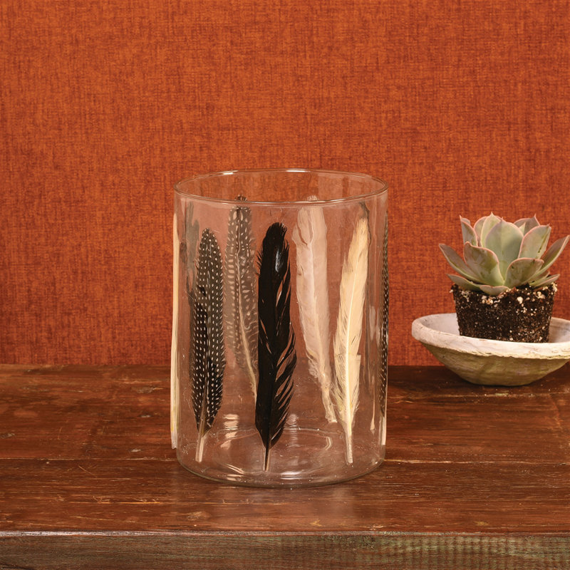 Petit porte-votive en verre