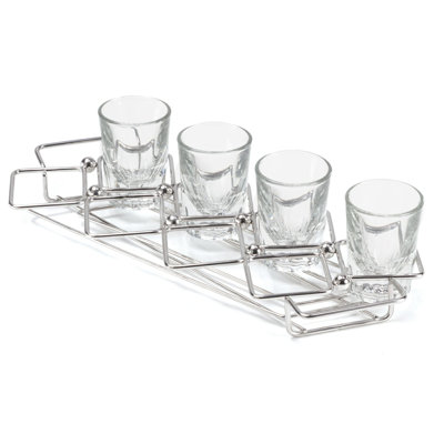 4-82018 – 11.75" X 3.25" Dessert Caddy W/ 8 Square Holders, 1.25" Tall (Fits SW-1435)